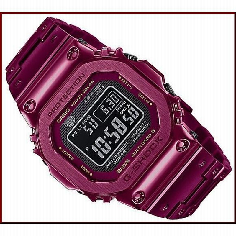 CASIO G-SHOCK ワインレッド 腕時計 CASIO G-SHOCK カシオ Gショック Connectedエンジン搭載
