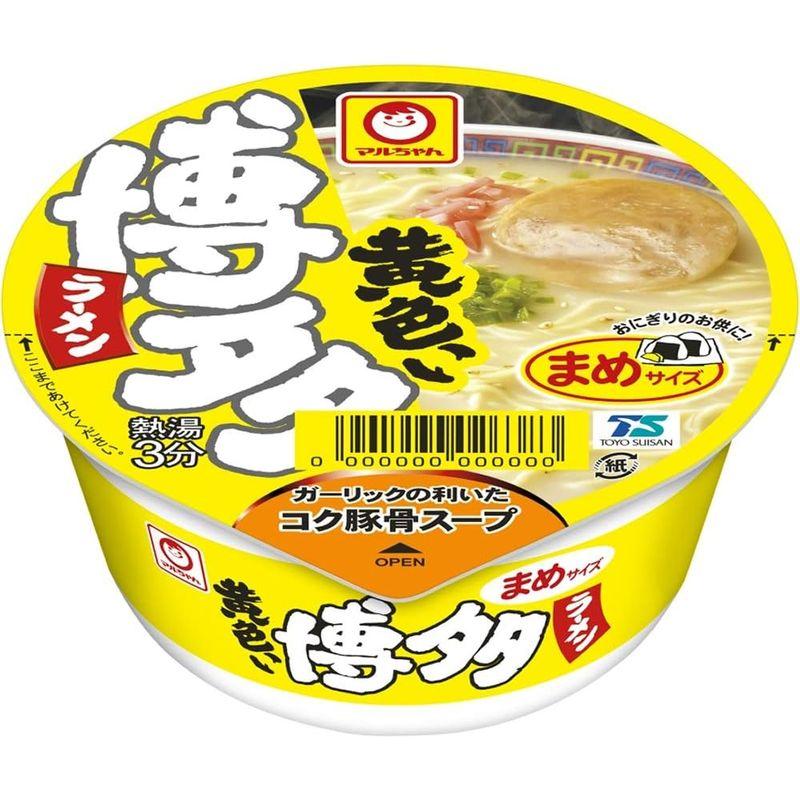 マルちゃん 黄色いまめ博多ラーメン 37g ×12個