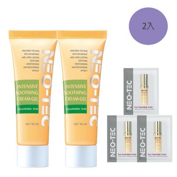 NEO-TEC 妮傲絲翠 甘草酸舒緩活膚乳霜50ml(2入組)