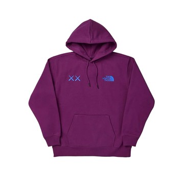 Kaws x The North Face 帽T 沈紫 NF0A7WLI