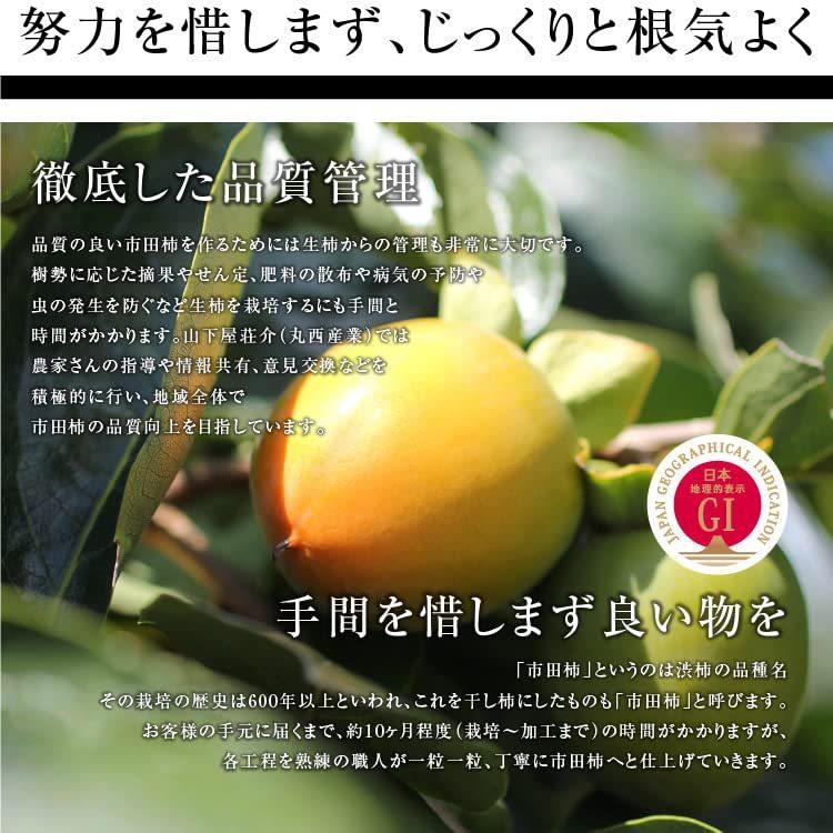 山下屋荘介 市田柿 お徳用 800g 冷凍   長野産 干し柿 干柿