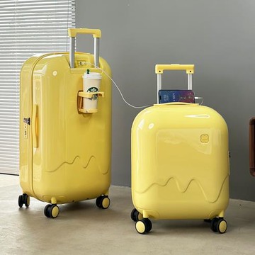 【品牌直發/會員】Letoo泡泡行李箱拉桿箱輕便登機密碼箱旅行箱
