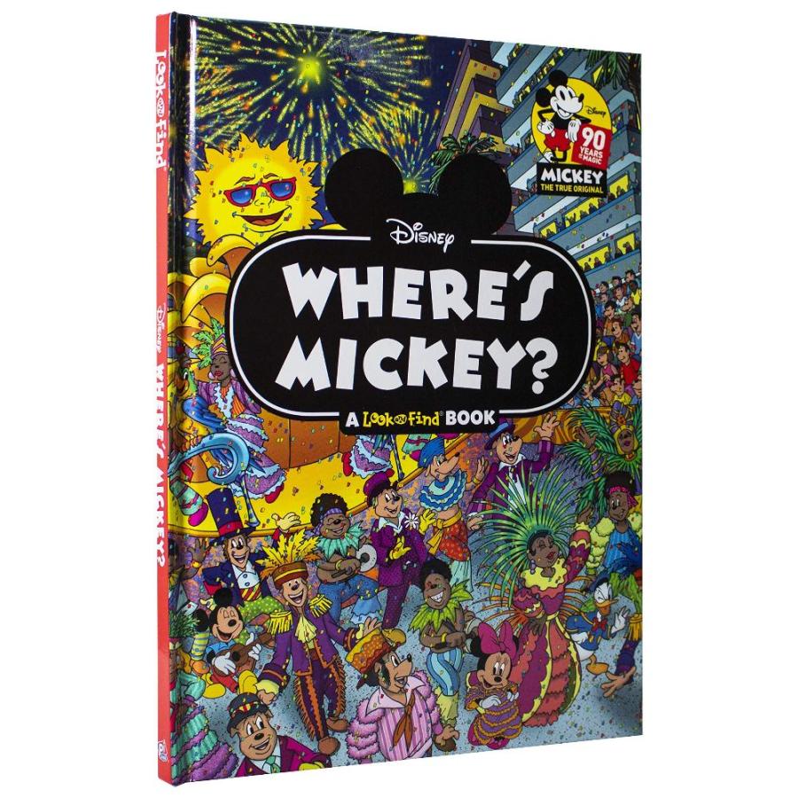 Disney Where's Mickey Mouse A Look and Find Book Activity Book PI Kid