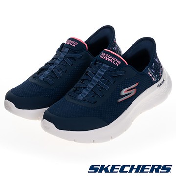 SKECHERS GO WALK FLEX 寬楦款 女 健走鞋 藍