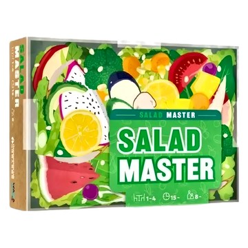 沙拉大師 Set 1盒 適合8歲以上 1-5人 遊戲時間15-20分鐘