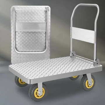 免運/公司貨 小推車 烏龜車 平板車 鋼板小推車拉貨手推車便攜拖車搬運車折疊家用平板車小拉車手拉車 可開發票 全館八折 工廠現貨直銷 新品特價 h1096