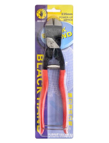 黑手牌 強力型斜口剪 BH-601 235mm 專剪白鐵網 白鐵線 斜口剪 膠柄斜口剪 斜嘴鉗 白鐵用