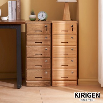 桐趣 職人日誌實木5抽A4文件櫃-2色可選 W30*D36*H74.9 cm