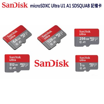 SANDISK TF 64G 140M SDSQUAB 記憶卡