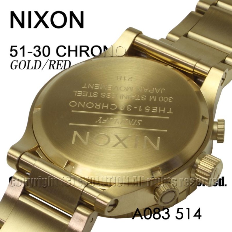 ニクソン] NIXON 腕時計 51-30 CHRONO: GOLD/RED A083-514-00 メンズ [並行輸入品] |  LINEブランドカタログ