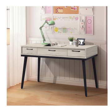 【MUNA 家居】白橡色4尺書桌(B207)