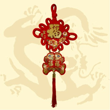 55公分富貴吉祥中國結吊飾