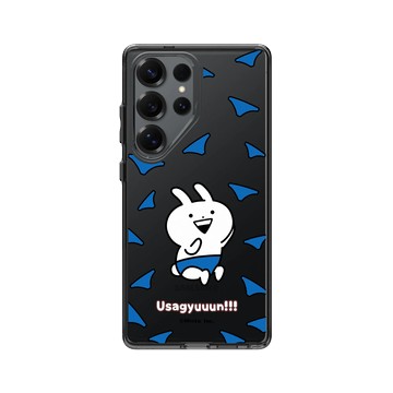 Galaxy S25 Ultra Clear 酷墨灰 - Usagyuuun 小突兔 - 率性藍褲褲