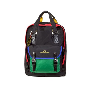 【DOUGHNUT】馬卡龍15吋後背包 #黑 D011YU-0003-F