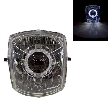 卡嗶車燈 適用於 舊 CUXI 115 H4 光圈魚眼大燈 附上H4轉接頭