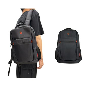 ~雪黛屋~SPYWALK 後背包胸扣小容量內水瓶固定防水尼龍布主袋+外袋共四層SW1136