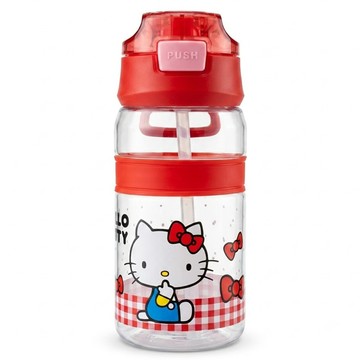 Sanrio 三麗鷗 Hello Kitty大口直飲手提水壺  紅色  550ml  1個