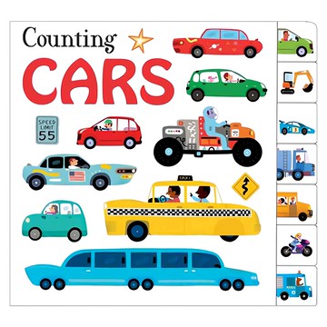 Priddy Books Counting Cars 硬卡書