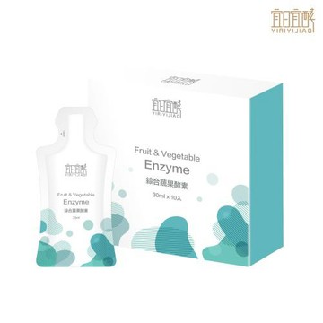 【宜日宜酵】綜合蔬果酵素液 30ml x 10入 x 1盒