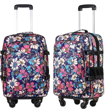 新品雙肩拉桿包背包多功能防水旅行包女超輕男大容量萬向輪行李箱