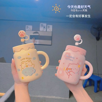 Chic🔥2026新款教師馬克杯 少女心生日禮物送姐妹閨蜜 有意義網紅實用情侶教師節禮品 網紅高顏值陶瓷馬克杯咖啡杯