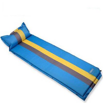 【單人自動充氣墊-190*60*3cm-1款/組】可拼接露營裝備防潮墊睡墊單人雙人地墊-7670621