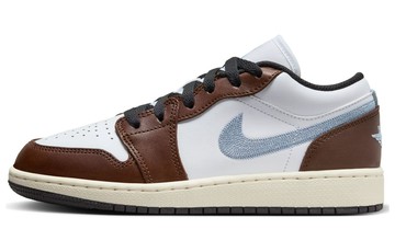 JORDAN 1 LOW MOCHA BLUE GREY GS