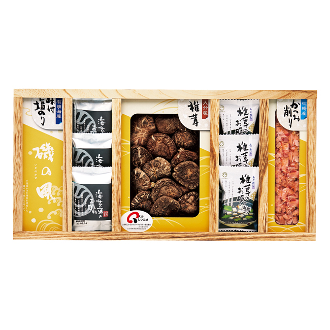 内祝い　食品｜｜日本の美味・お吸物詰合せ（木箱入）　No.100　※消費税・8％｜お祝いのお返し