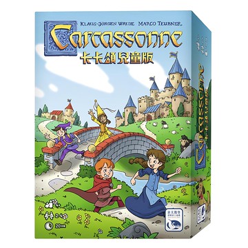 HANS IM GLUCK 桌遊 卡卡頌兒童版 Carcassonne Junior 4歲以上  1盒
