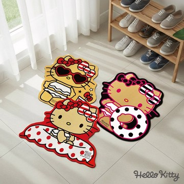 曬黑Hello Kitty造型軟式地墊-多款任選