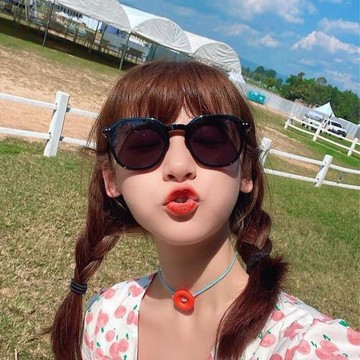 TR90框架復古大方框偏光太陽眼鏡女ins風韓版潮圓臉防紫外線墨鏡
