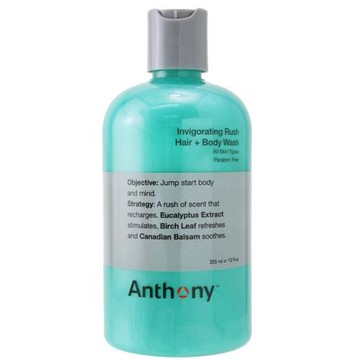 安東尼  洗髮沐浴露Invigorating Rush Hair & Body Wash(所有膚質適用)355ml/12oz