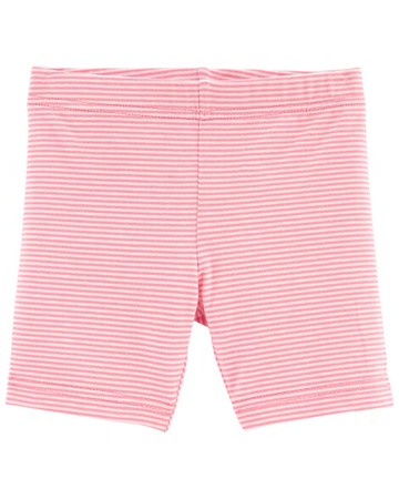 Baby Striped Bike Shorts