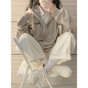 好品質推！ 外套  衛衣大學t 女生外套 開衫外套 上衣 女生衣服 慵懶外套 oversize 帽t 韓國上衣 帽踢外套