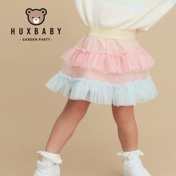 澳洲 Huxbaby 天空藍雲彩小熊仙子澎澎裙