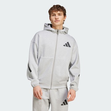 ADIDAS Z.N.E. 男 連帽外套 灰