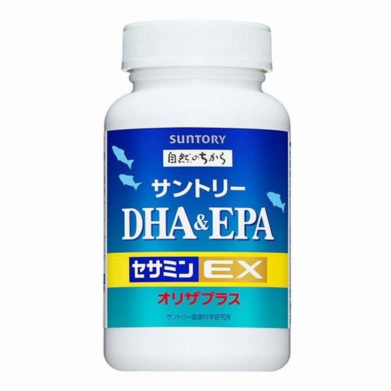 サントリー DHA&EPA セサミンEX オリザプラス 240粒入り - 健康食品