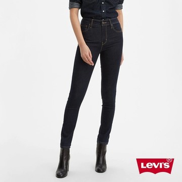 Levis 女款 721 高腰緊身窄管牛仔長褲 / 原色 / 天絲棉 / 彈性柔軟布料