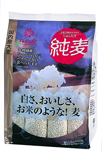 はくばく 純麦スタンドパック 50g12P