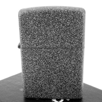 ZIPPO 美系~Iron Stone-鐵石烤漆設計打火機