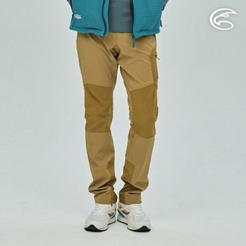 ADISI 男四面彈撥水耐磨修身拼接長褲AP1991037 (S-2XL)｜防潑水 輕量 排汗 速乾 彈性 機能褲 拼接褲