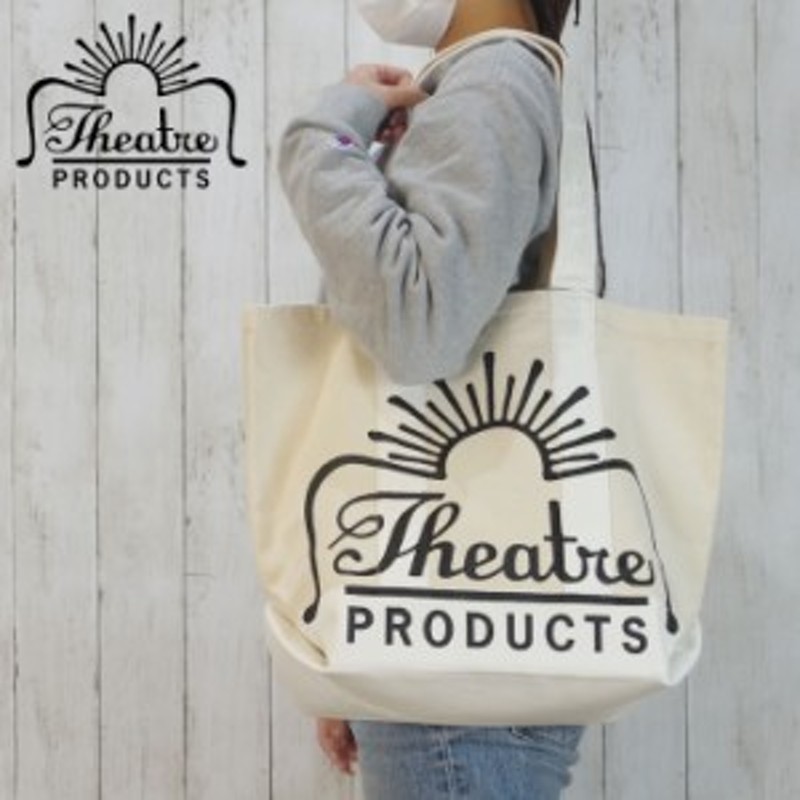 THEATRE PRODUCTS シアタープロダクツ トートバッグ キャンバス ロゴ ...