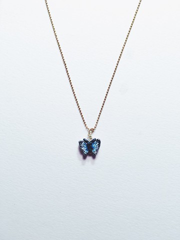 手繪項鍊 - 蝴蝶