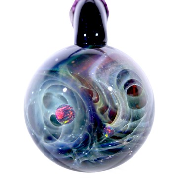宇宙玻璃頸鏈吊墜29mm no.148