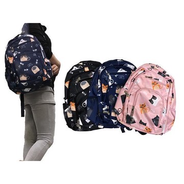 MARTINCOCK 後背包中大容量主袋+外袋共四層胸扣水瓶外袋大齒拉鍊