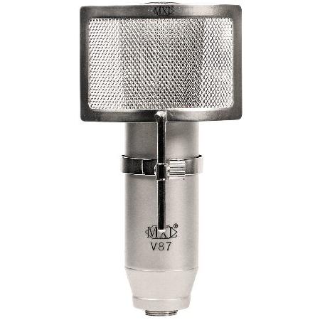 MXL V87 Low-Noise Condenser Microphone with Pop Filter and Low Profile Shockmount by MXL