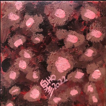 壓克力畫作 - 彼岸繁花