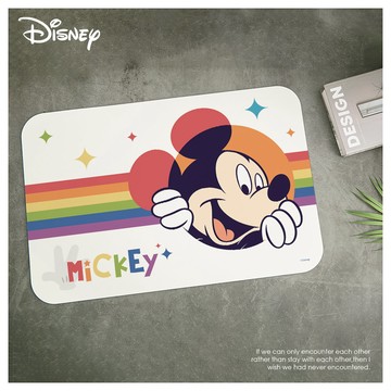 收納王妃 Disney 迪士尼 軟式珪藻土吸水地墊 珪藻土地墊(60*40*0.5cm)