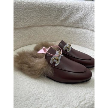 宇宙尊享ZUIGAO版本棕色推薦款至至至厲害版本毛毛鞋馬銜扣皮毛拖