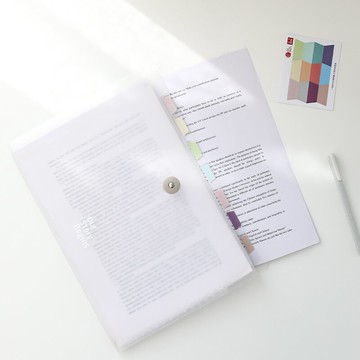 初品風琴包創意唯美簡約商務大學生多層文件袋資料夾手提事務包A4